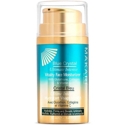 Makari Blue Crystal Vitality Face Moisturizer 1.7 Fl Oz - Lightening