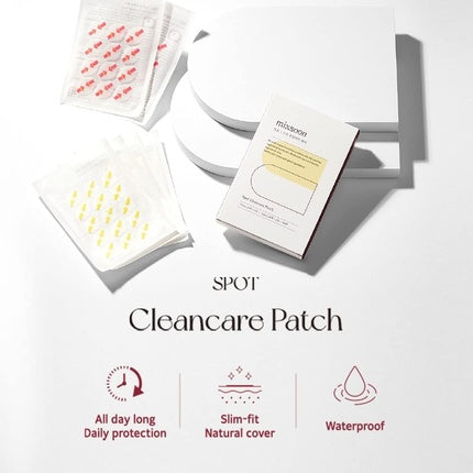 Mixsoon Spot Clean Care Patch Acne Pimple Seamless to Cover and Heal Troubled Spots