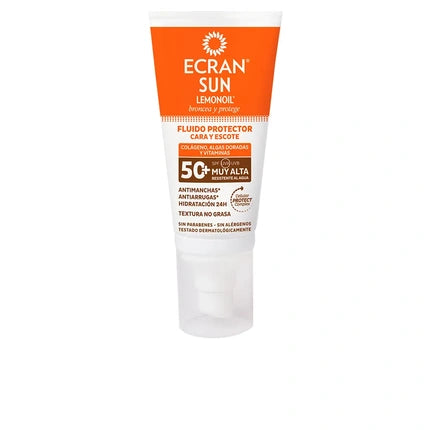 Ecran Ecran Sun Lemonoil Face And Neck Fluid Spf 50 50ml