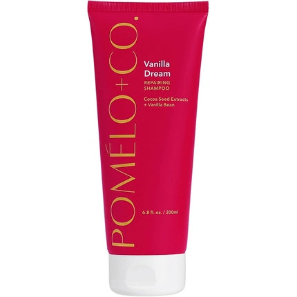 Pomloco Vanilla Dream Shampoo Repairing Hair Care for Dry Hair Vegan