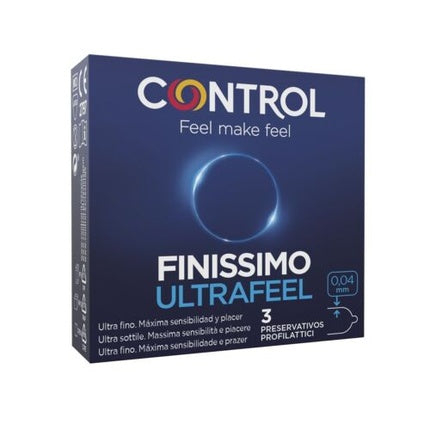 Control Ultrafeel Ultra Thin Condoms 0.045mm Thick