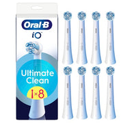 Oral B Oral-B Io Series Ultimate Clean Replacement Brush Heads - White - 8 Count