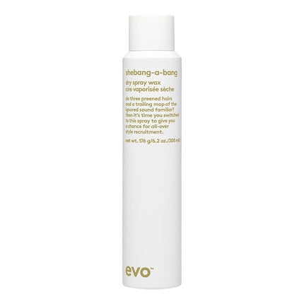 Evo Shebang-a-Bang Dry Spray Wax 200ml - Vegan Styling Spray for All Hair Types