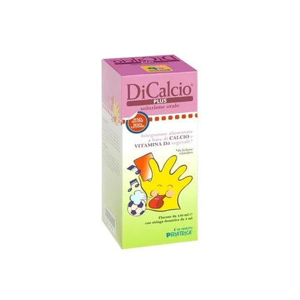 Pediatrica Dicalcio Plus Syrup Calcium Supplement For Children 150 Ml