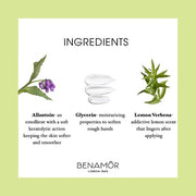 Benamôr Alantoíne Protective Hand Cream with Allantoin, Glycerin, and Beeswax 50ml Tube