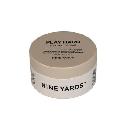 Nine Yards Play Hard Dry Matte Wax 100ml
