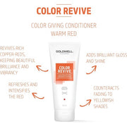Goldwell Dualsenses Color Revive Conditioner  Warm Red 200ml
