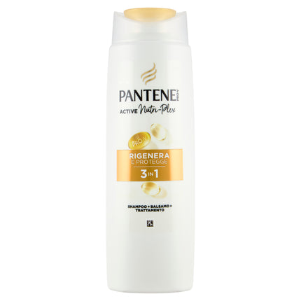 Pantene Pro-V Regenerate And Protect 3 In 1 Shampoo + Conditioner + Treatment Active Nutri-Plex 250 Ml