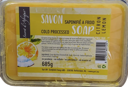 Secret D'Afrique Sda Soap Lemon 685g