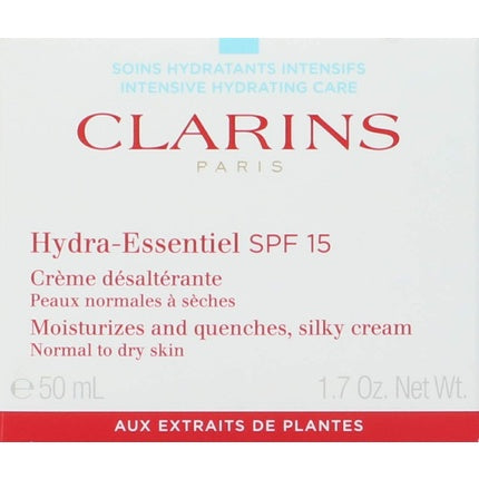 Clarins Hydra-Essentiel Silky Day Cream Spf15 50ml