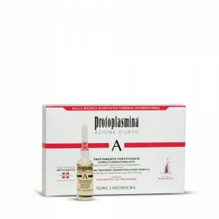 Protoplasmina Shock Action Ampoules - 6 X 8ml Fortifying Treatment For Hair Loss
