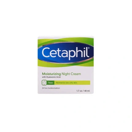 Cetaphil Facial Moisturizing Night Cream For Normal Dry Skin 48ml