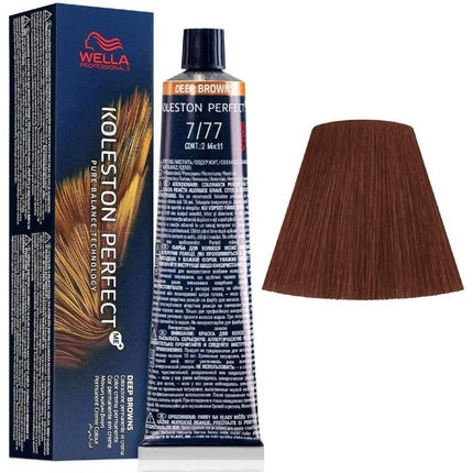 Wella Koleston Perfect Me+ KP Deep Browns 7/77 Permanent Hair Dye
