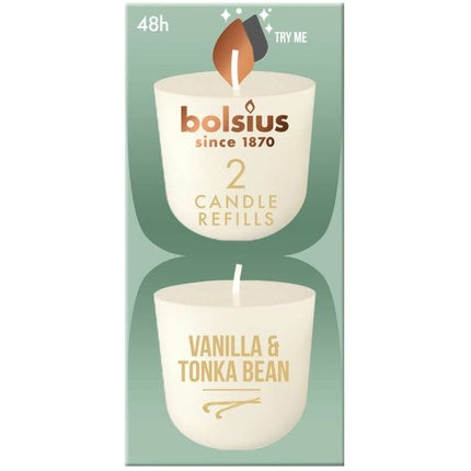 Bolsius Clean Light Refill Vanilla Tonka Bean