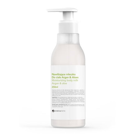 Botanicapharma Moisturizing Body Milk With Argan And Aloe 250ml