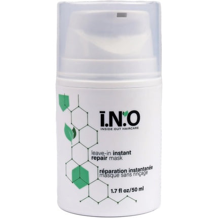 Earthly Body Inside Out Haircare Leave-In Instant Repair Mask 1.7 fl oz - Strengthens & Repairs for Shiny, Detangled, Frizz-Free Hair - Plant-Based Formula - Vegan & Cruelty Free