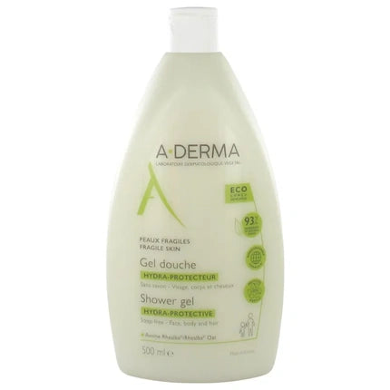 Aderma Hydraprotective Shower Gel 500ml Hydrating Shower Gel