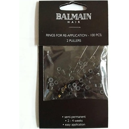 Balmain Rings for Application Black