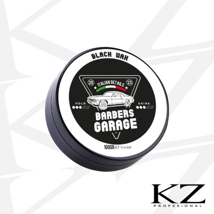 Barbers Garage Black Wax - Hair Color Wax