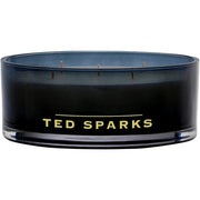 Ted Sparks Balthazar Bamboo & Peony Scented Candle Black 50 Hours Burn Time