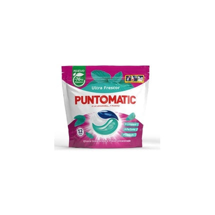Puntomatic Punto Matic Ultra Freshness Detergent Capsules - 12 Pieces