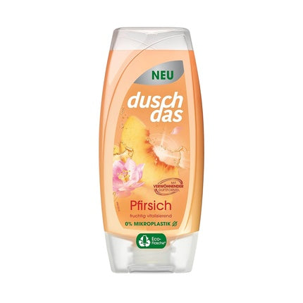 Duschdas Peach Shower Gel Bath with Nourishing Scent Formula 225ml