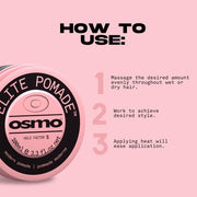 Osmo Elite Pomade Water-Based with Satin Finish Mouldable