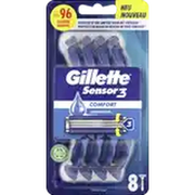 Gillette Sensor3 Comfort Disposable Razor