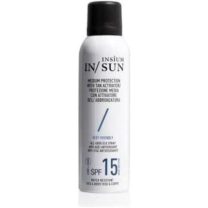 In/Sun Medium Protection SPF15 with Tan Activator 150ml Spray