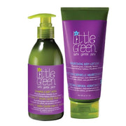 Little Green Kids Bathtime Essentials Kit Kids Hair and Body Wash 8 oz and Kids Body Lotion 6 oz