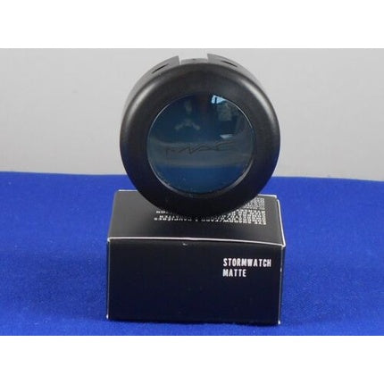 Mac Pressed Powder Eyeshadow Stormwatch Matte Intense Teal 0.05oz 1.5g