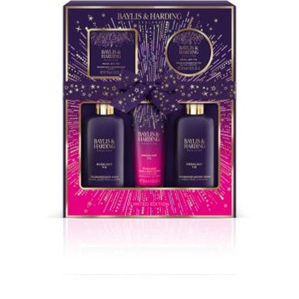 Baylis Harding Midnight Fig Pomegranate Luxury Gift Set For Hand Care - 300 Ml