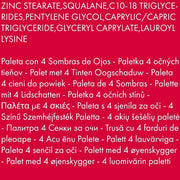 Pupa Milano Vamp! 4 Eyeshadow Palette 005 Intense Smoky 0.183 oz - Eye Makeup - Matt, Satin, Metallic Finishes - Lightweight - Blends Easily - Talc-Free