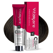 Vitalcare Hair Dye Cream with Silk Proteins Dark Brown