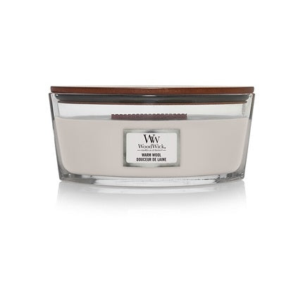Woodwick Scented Candle Boat Warm Wool 453 G