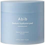 Abib Sedum Hyaluron Pad Hydrating Touch - Hyaluronic Acid, Hydrating and Improving Skin Texture, Mild Exfoliation