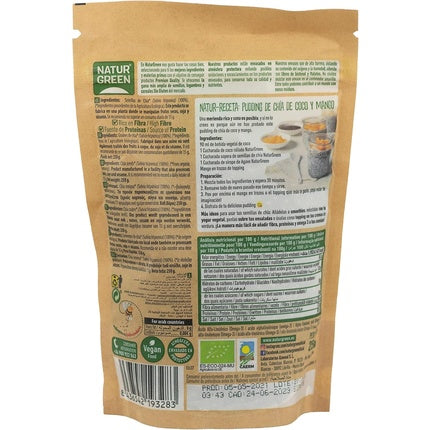 Naturgreen Organic Chia Seeds - Source of Fiber