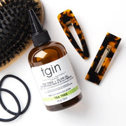 Tgin Tea Tree + Olive Oil Detoxifying Dry Itchy Hair and Scalp Serum - Natural