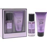 Love Spell Set by Victoria's Secret for Women 2 Pc Mini Gift Set 2.5oz Fragrance Mist 2.5oz Fragrance Lotion