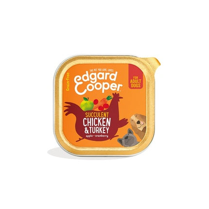 Edgard Cooper Chicken & Turkey Adult Patee 300 Grams
