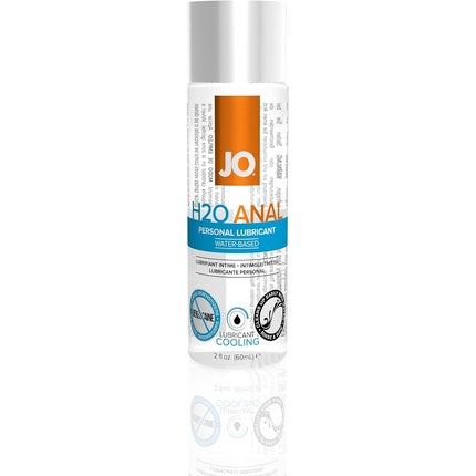 System JO Anal H2O Cool Lubricant 60ml