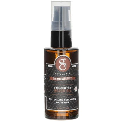 Suavecito Premium Blends Beard Oil Leave-In Beard Conditioner For Softening Hair Hydrating Skin Eliminating Beard Dandruff Healthy Beard Growth 1 oz Unscented