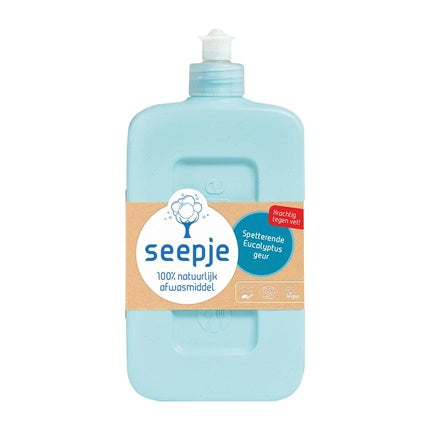 Seepje Dishwashing Liquid Sparkling Eucalyptus Scent - Eco-Friendly Cleaning Solution