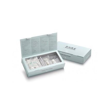 Bruno Vassari Pure Solutions Set - Balance Fluid Vitamin A Hydrating Emulsion 20 Ml, Cream Mask 30 G, And Purifying Lotion-Serum 3 Ml