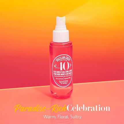 Brazilian Crush Cheirosa Hair & Body Fragrance Mist 3.04 Fl Oz - Black Amber Plum & Vanilla Woods