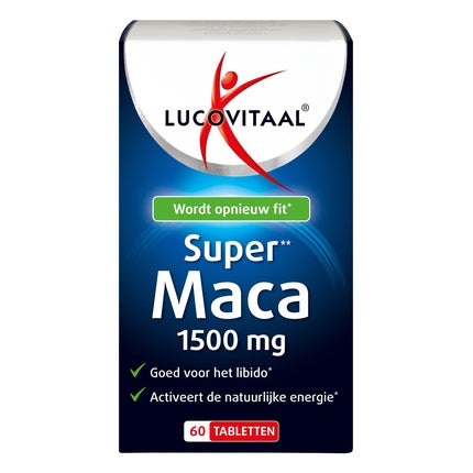 Lucovitaal Maca Super 1500mg - Herbal Supplement For Health & Wellness