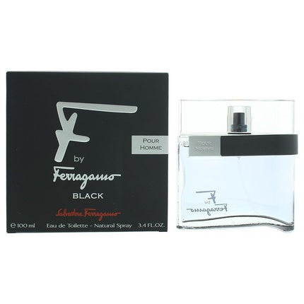Salvatore Ferragamo F Black Eau De Toilette 100ml For Men