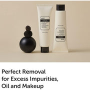 DearKlairs Gentle Black Facial Cleanser 4.73 Fl Oz - Vegan, Low pH, Hydrating, Fine Dust Removal