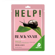 Bergamo Help Sheet Mask With Black Snail 25ml