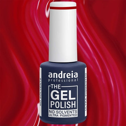 Andreia Professional The Gel Polish Solvent and Odor Free Gel Colour G20 Red Shades of Pink